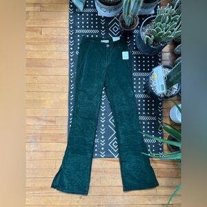 Free People Level Up Slit Cord Jeans